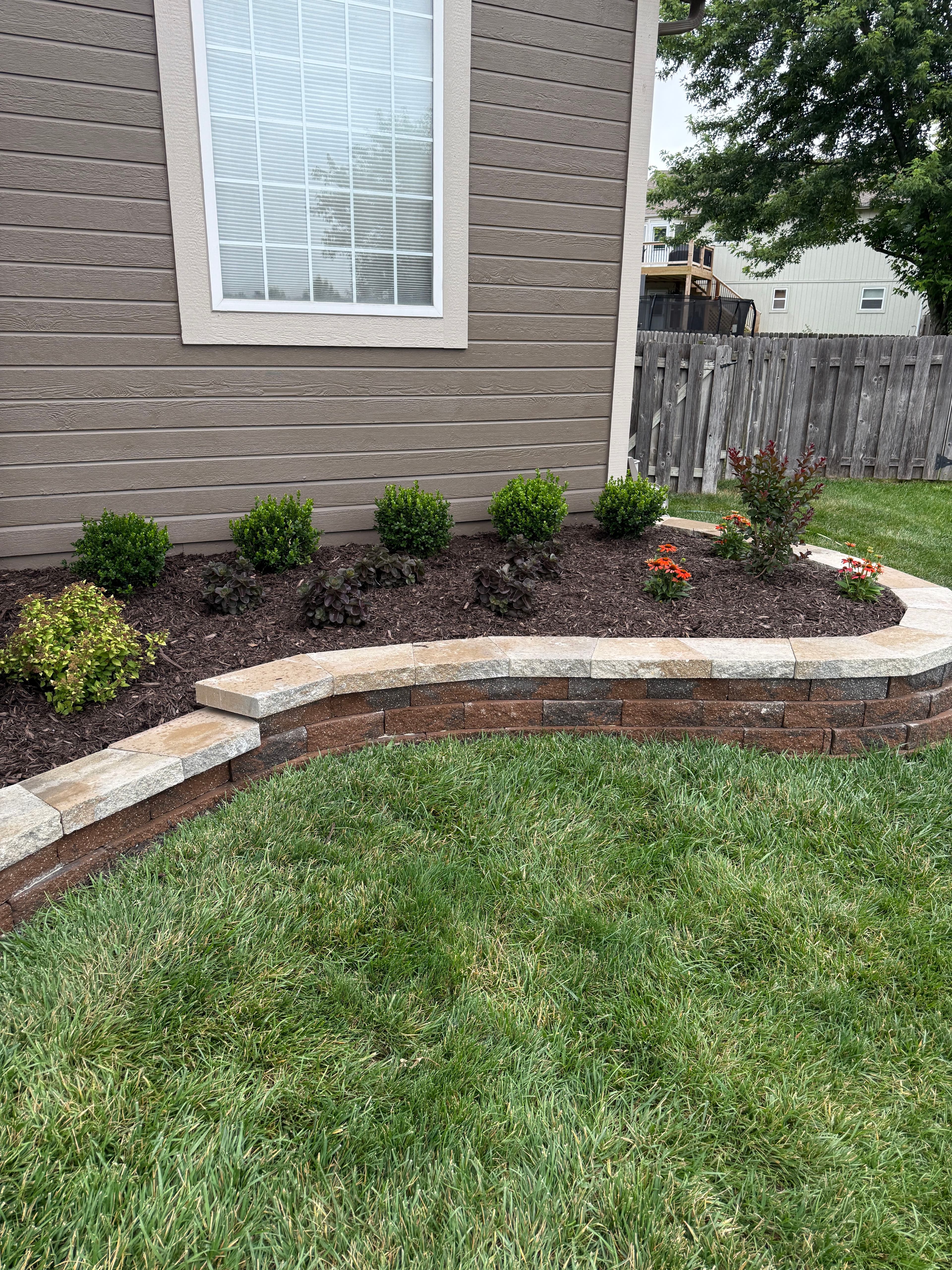 Project Front Garden Bed Overhaul in Olathe Kansas image