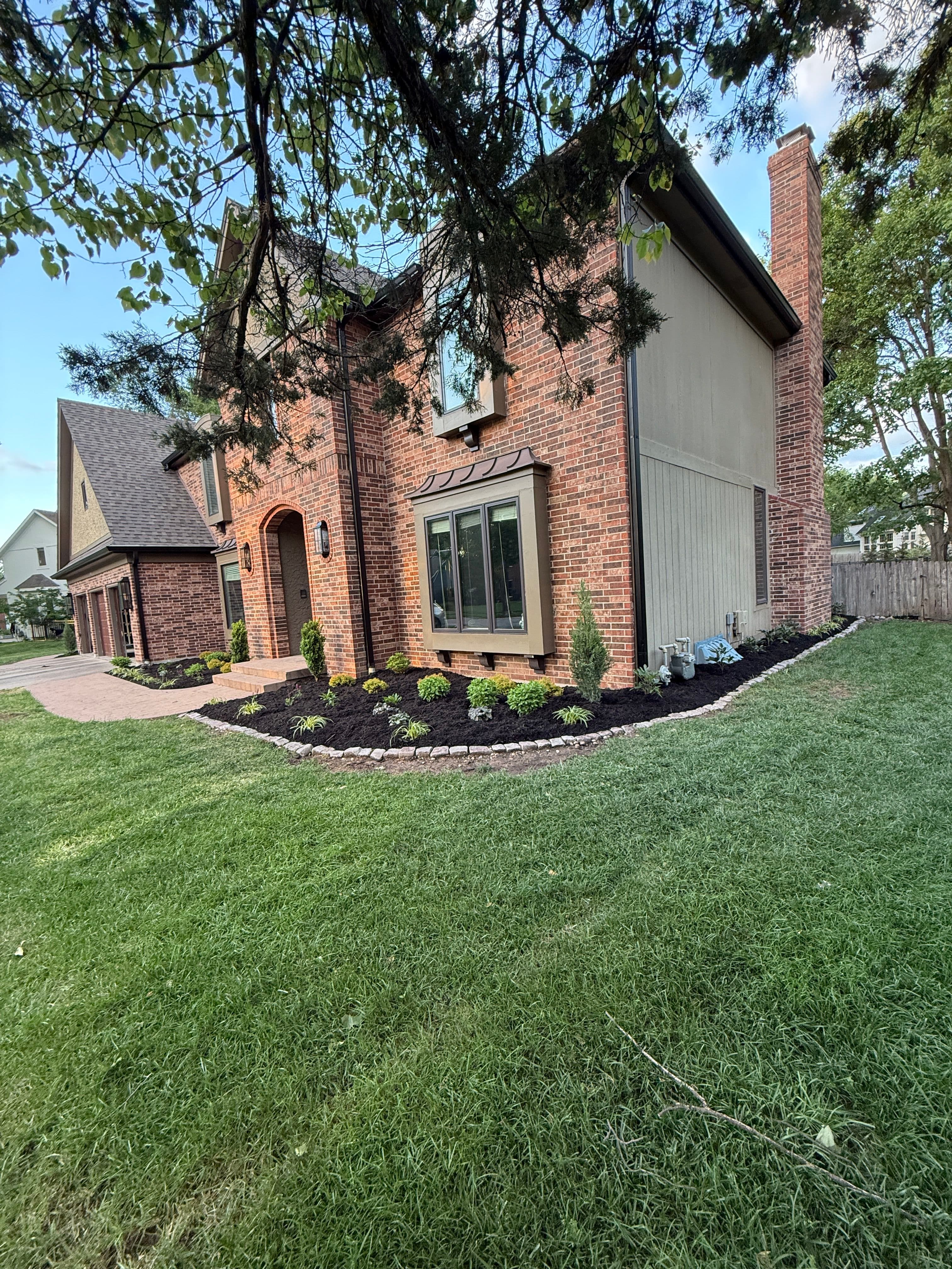 Project New Trees, Perennials and Fresh Mulch Boost Curb Appeal in Leawood image
