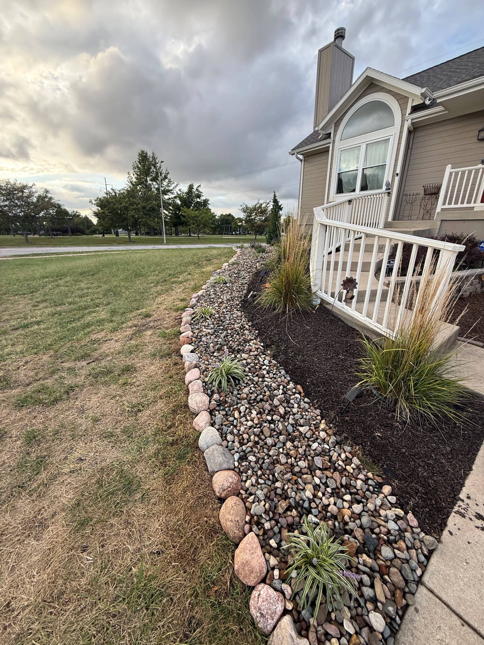 Decorative Gravel and Perennial Planting Upgrade in Olathe image