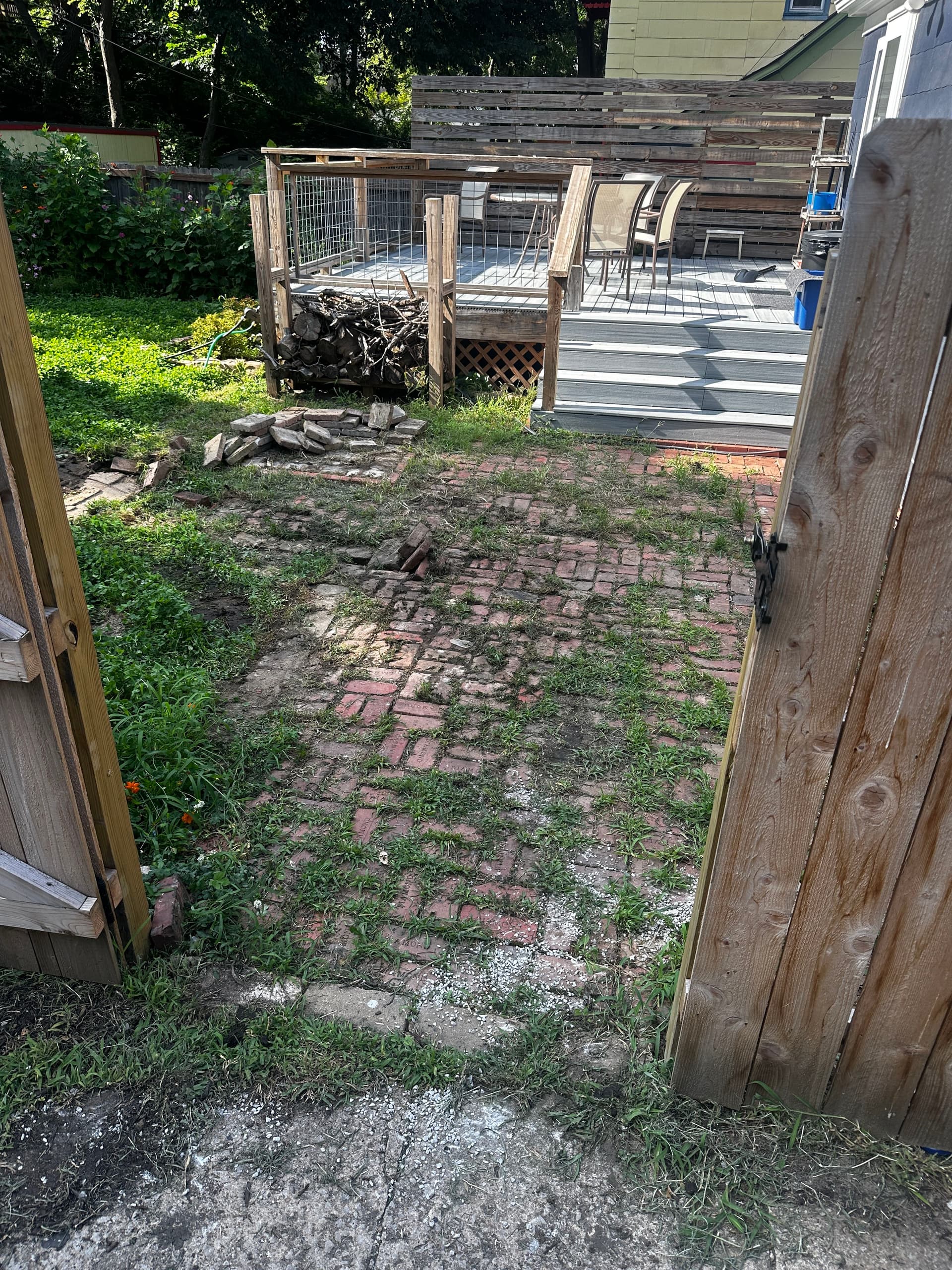 New Stone Walkway Installation in Mission Hills image