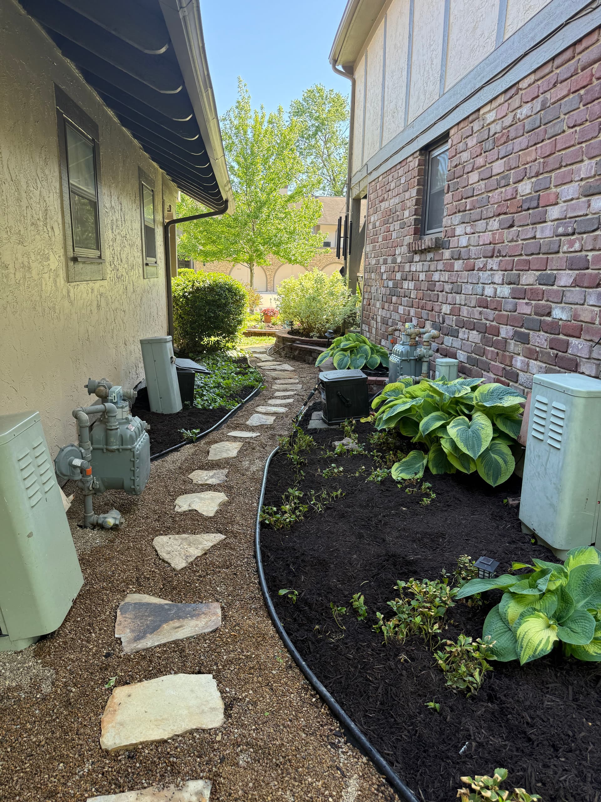 Gallery photos for Flagstone Pathway and Landscaping Done Right in Overland Park: Image #3