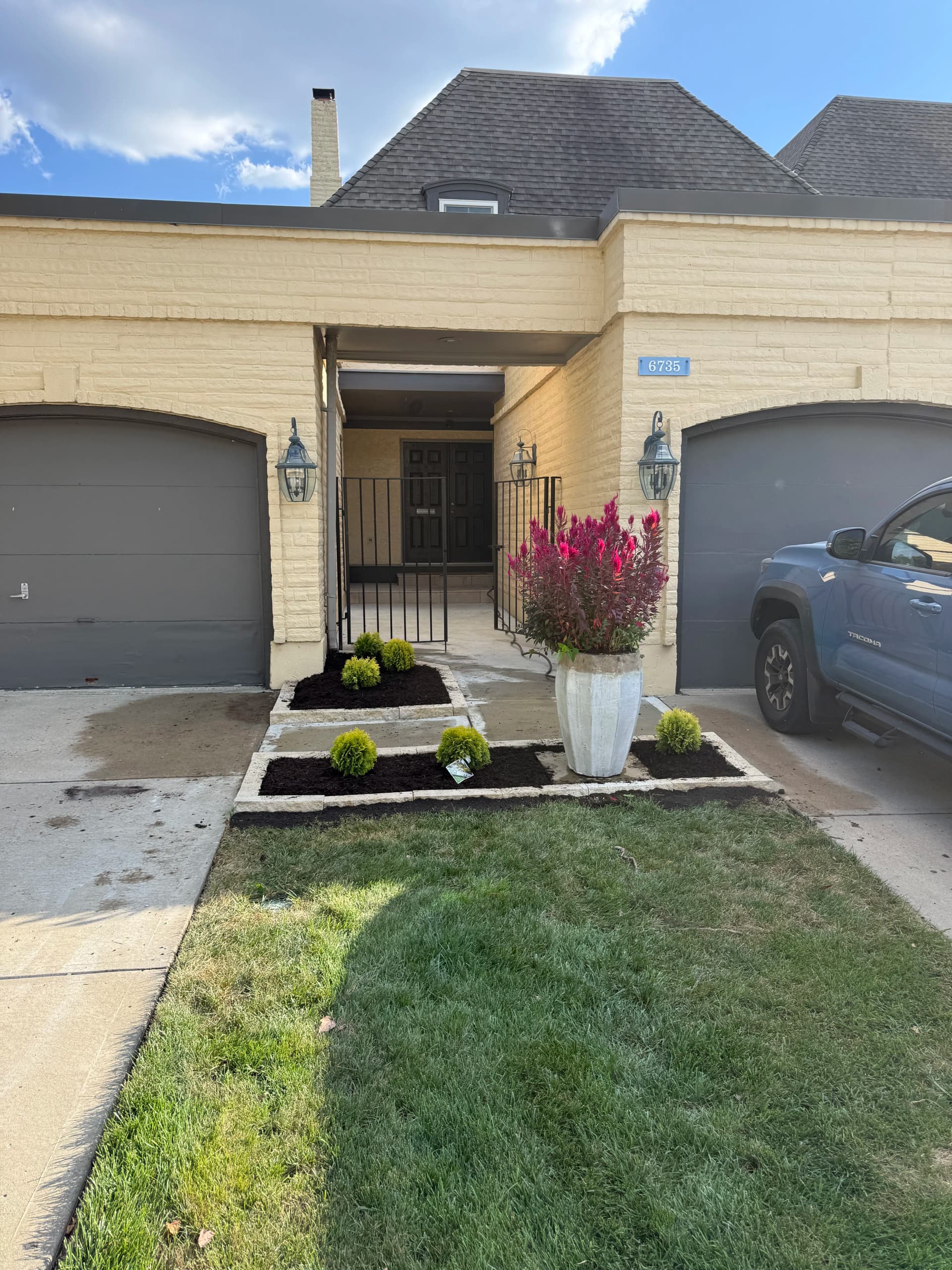Front Entry Garden Makeover in Overland Park image