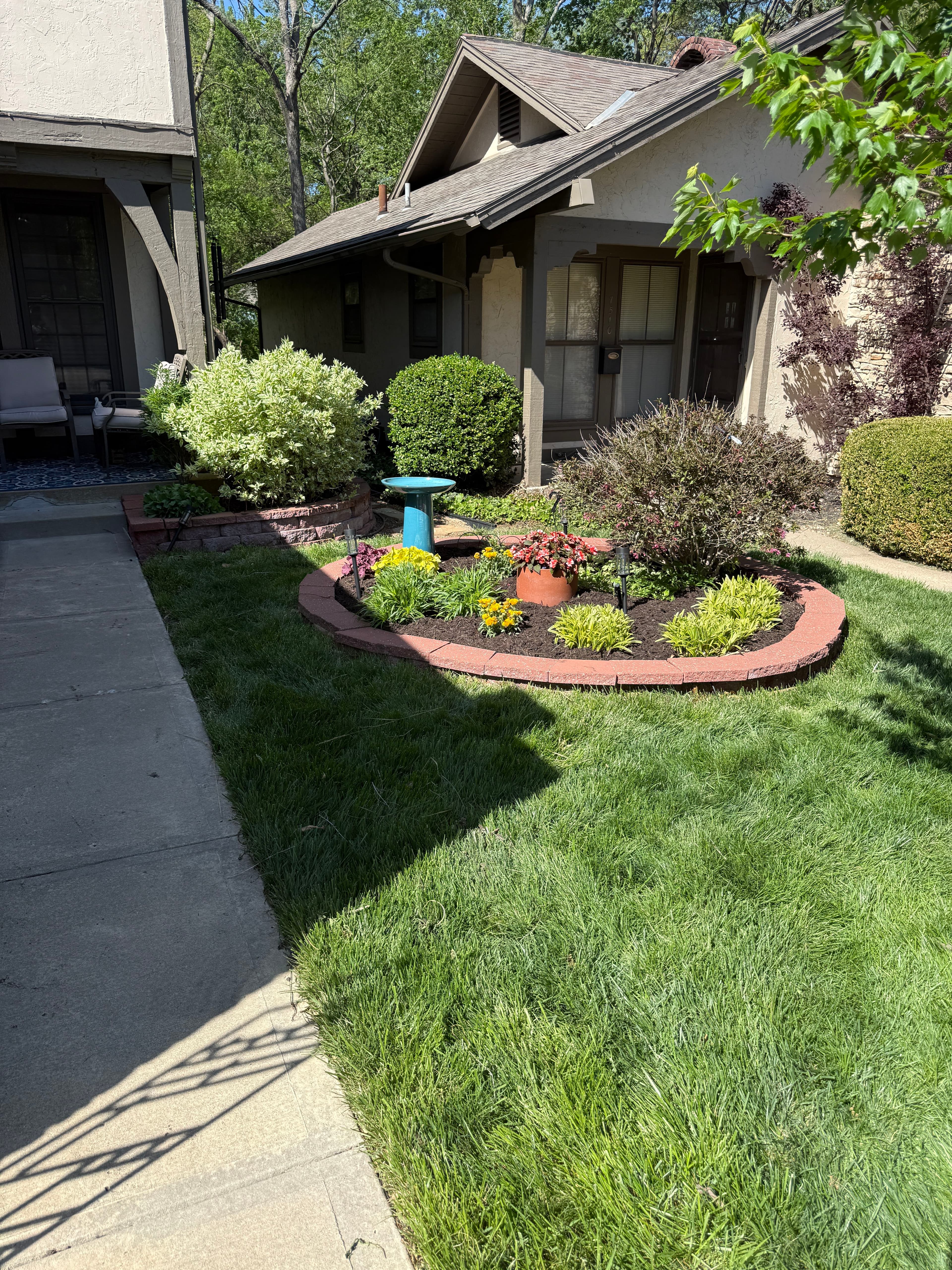 Project Flagstone Pathway and Landscaping Done Right in Overland Park image