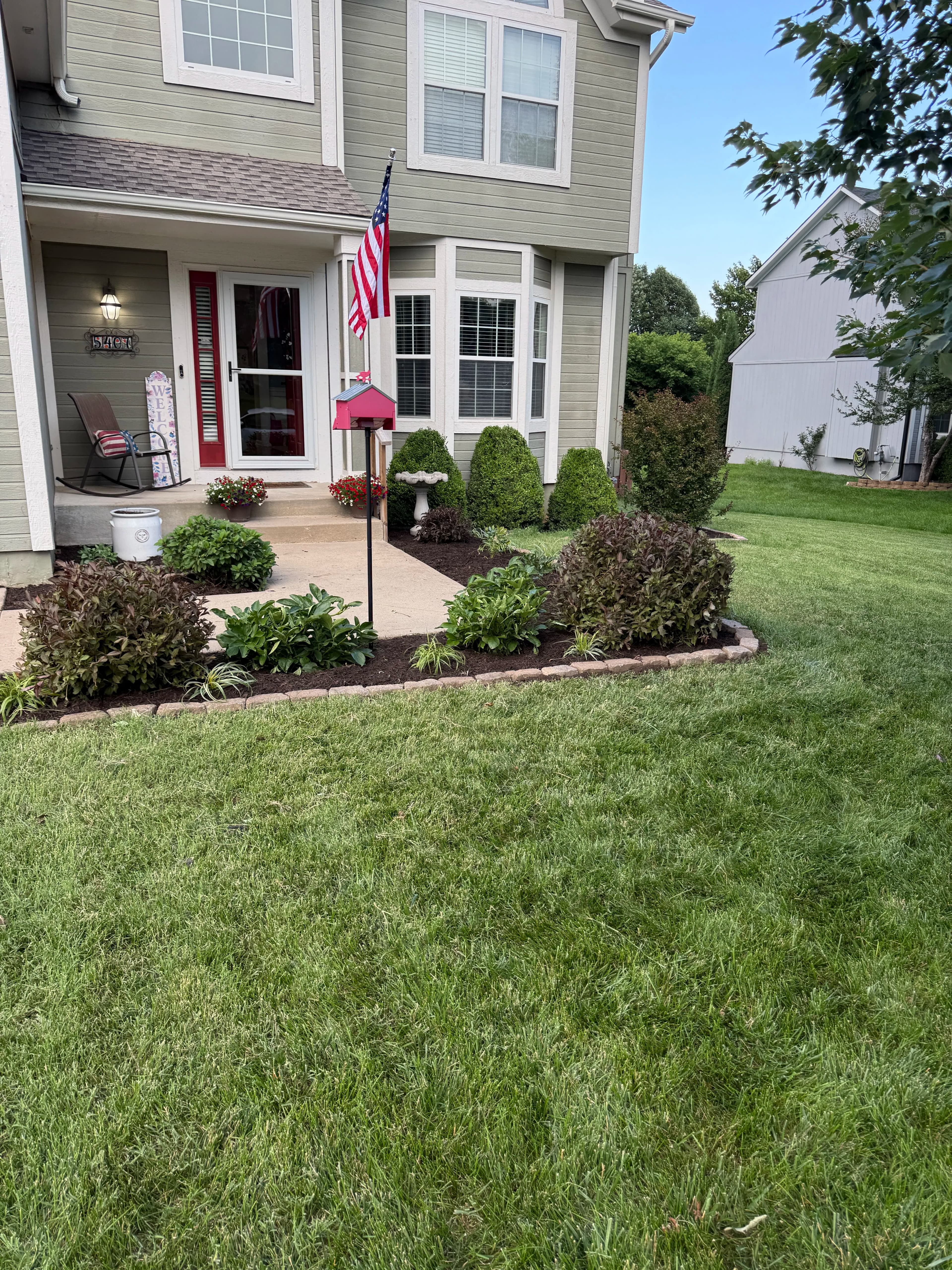 Project Fresh Mulch and Clean Edging That Sells a Home Before the Sign Goes Up image