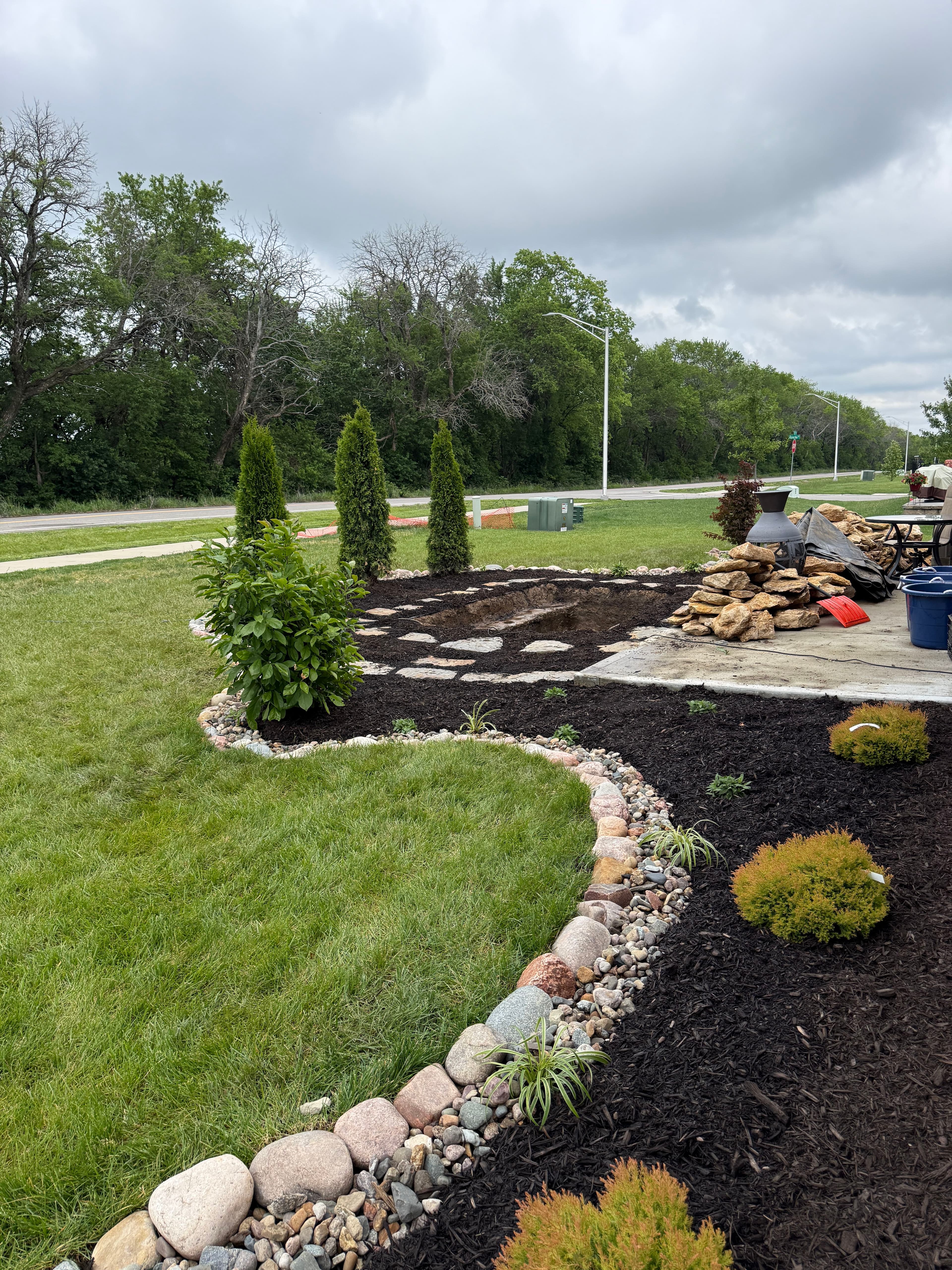 Project Fresh Tree and Shrub Planting Sets the Stage for a Stunning Pond Feature image