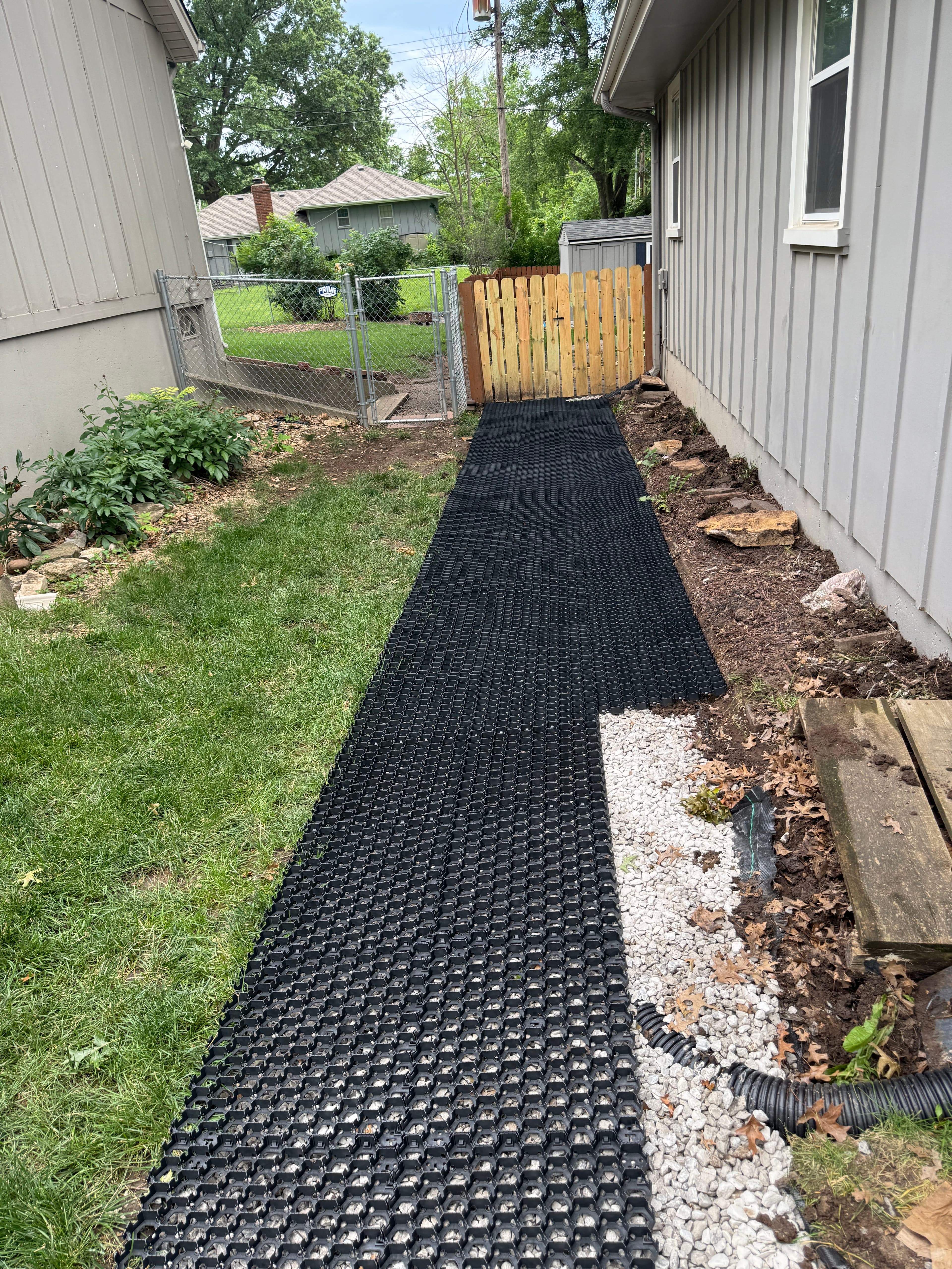 Project Permeable Paver and Gravel Drainage Fix in Overland Park image