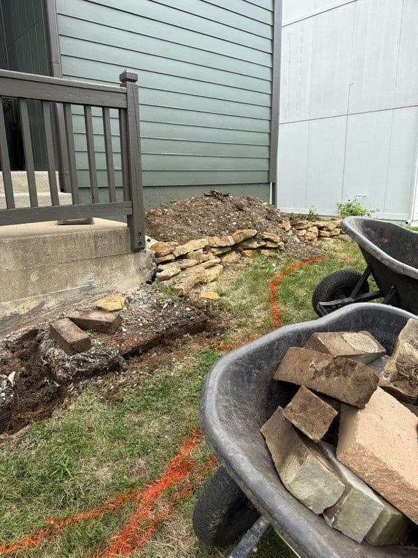 Project Stunning Yard Renovation in Olathe Kansas image