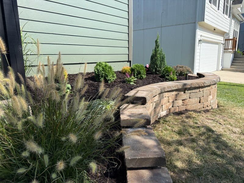 Gallery photos for Stunning Yard Renovation in Olathe Kansas: Image #1