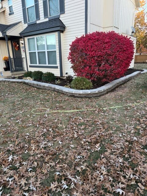 Project Olathe Kansas Retaining Wall and Landscape Upgrade image