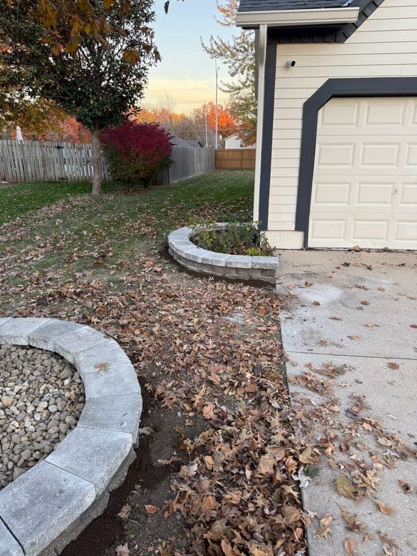 Gallery photos for Olathe Kansas Retaining Wall and Landscape Upgrade: Image #1