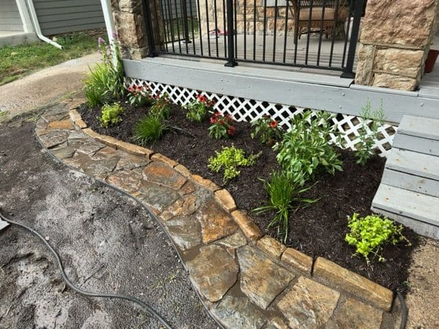 Gallery photos for Garden Transformation with Native Plants and Mulch: Image #1