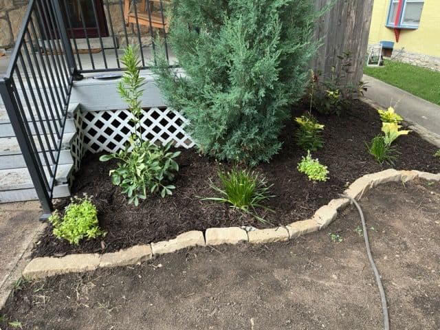Gallery photos for Garden Transformation with Native Plants and Mulch: Image #3