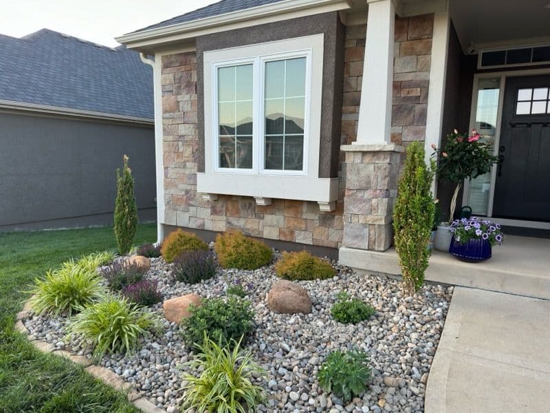 North Kansas City Front Yard Oasis Transformation image