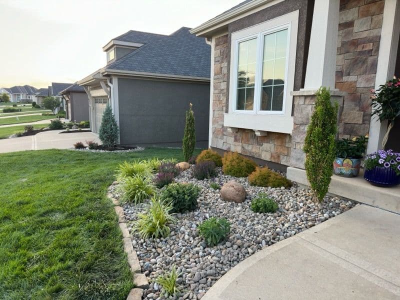 Gallery photos for North Kansas City Front Yard Oasis Transformation: Image #1