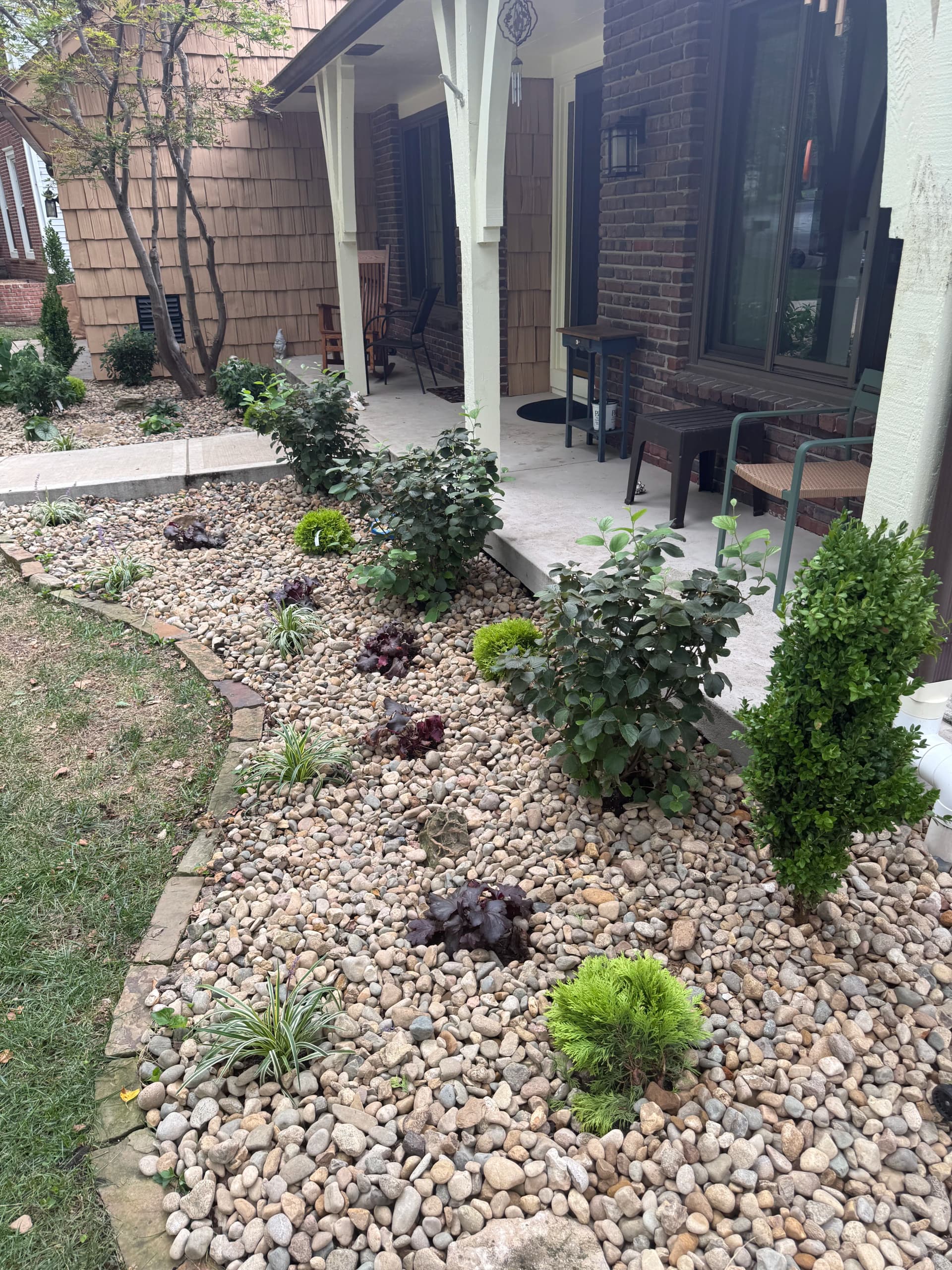Front Yard Garden Renovation in Overland Park KS image