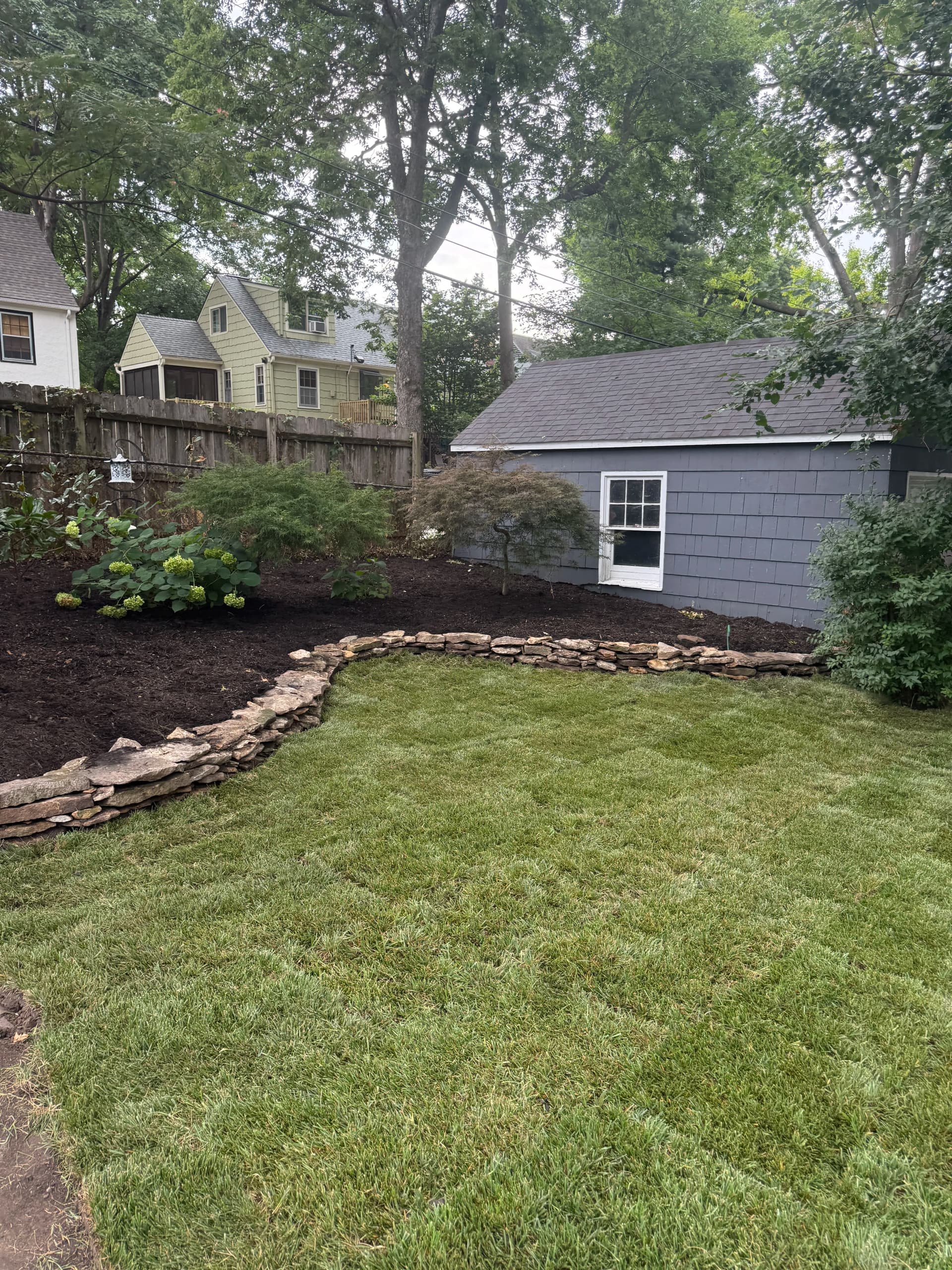 Gallery photos for Full Front and Backyard Sod Remodel in Brookside: Image #3